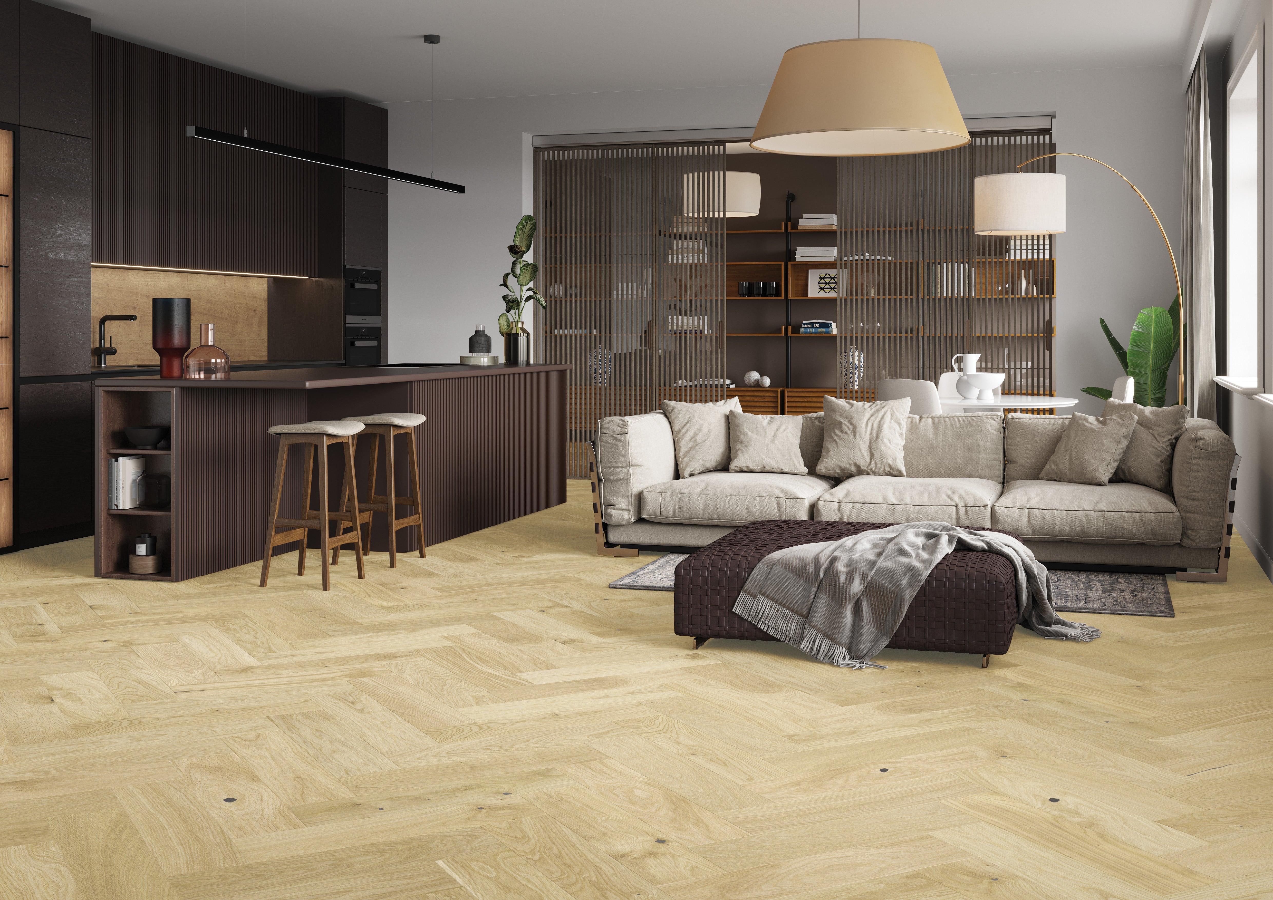 AR8496F Lune Ashton & Rose Grande Herringbone - Free Sample