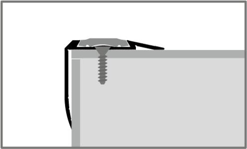 Commercial Stair Nosing with Insert