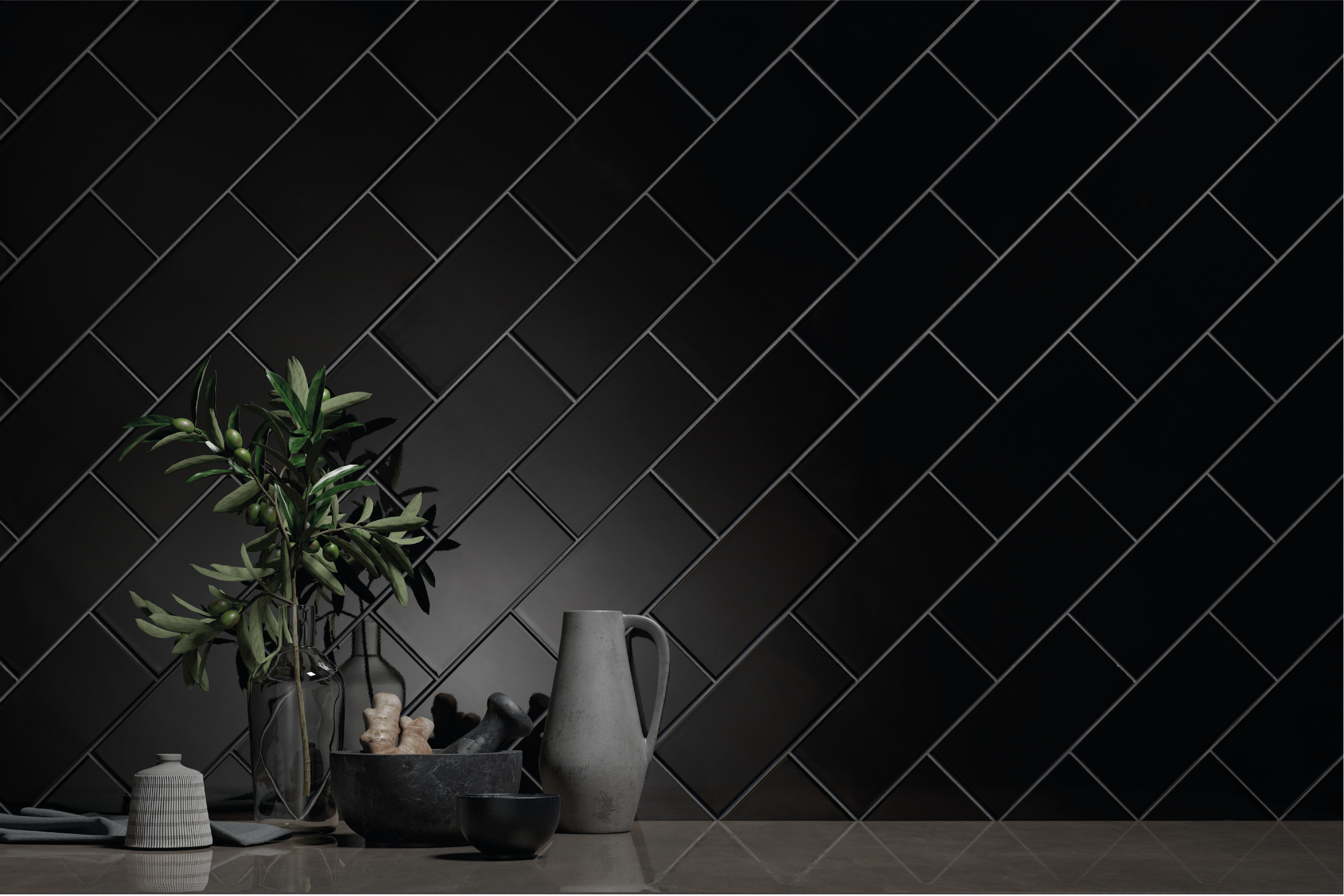 Vetro Milano Black Free Sample