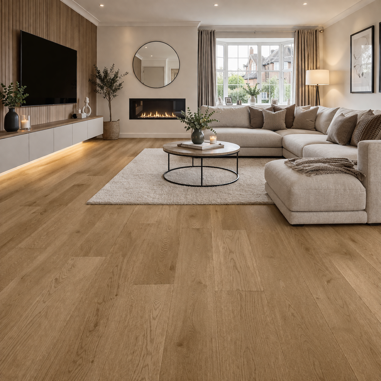 CW1716 Cresswell Oak Canterbury Plank