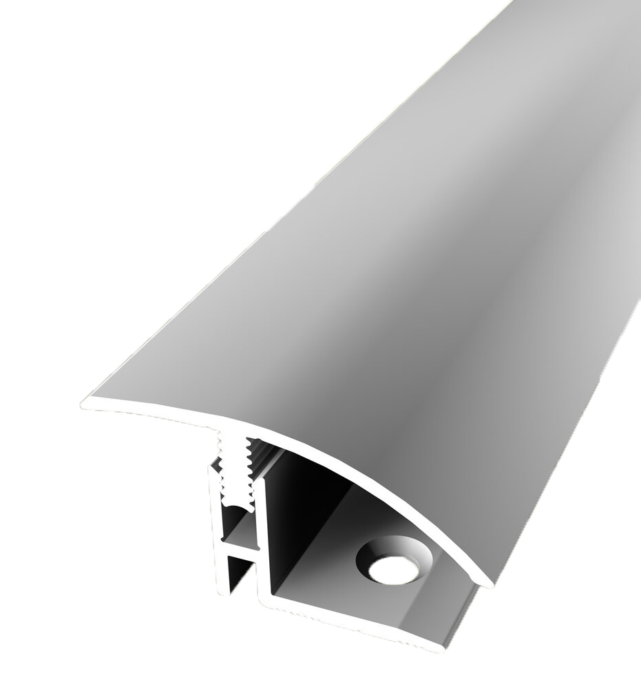 Wood-LVT Ramp Profile - Silver