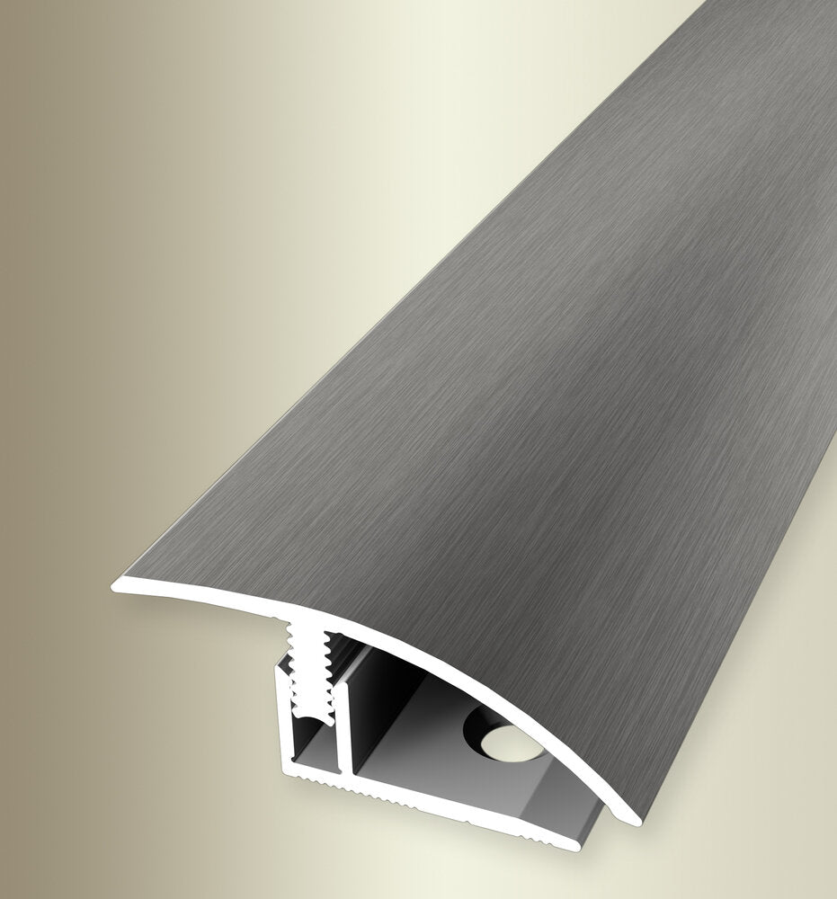 Laminate-LVT Ramp Profile - Stainless Steel