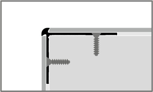 Residential Stair Nosing - Black