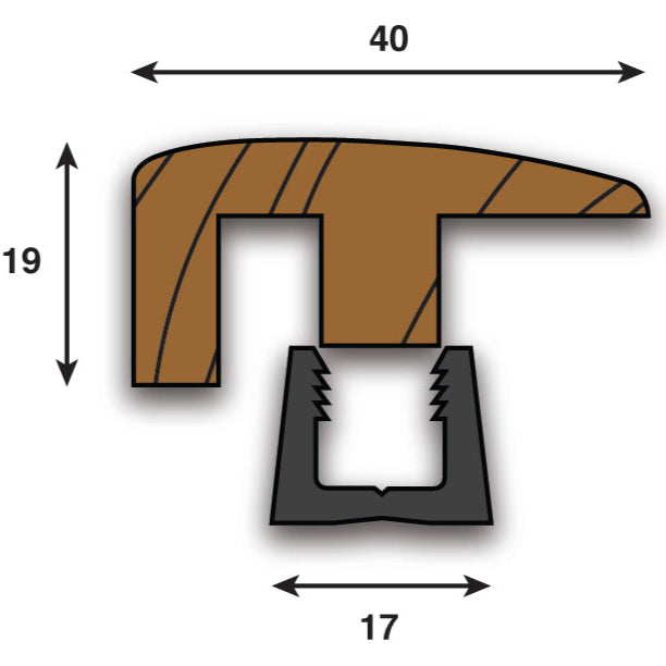 End Profile - 3m - Colour Matched