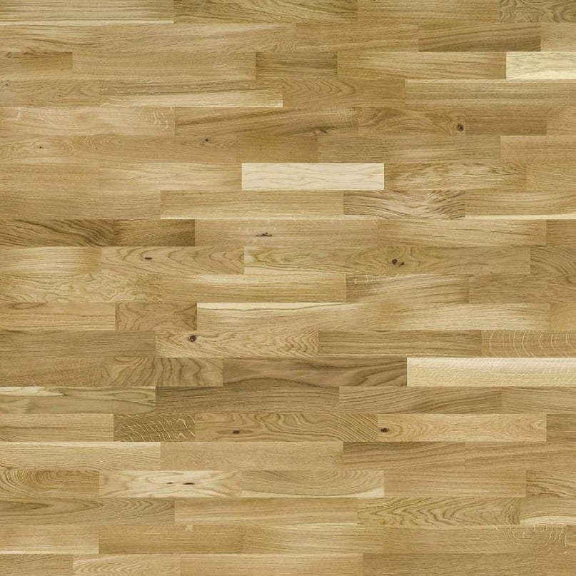 3-Strip natural engineered flooring board (5466144506013)
