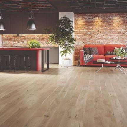 Natural light rustic oak flooring (5351830192285)