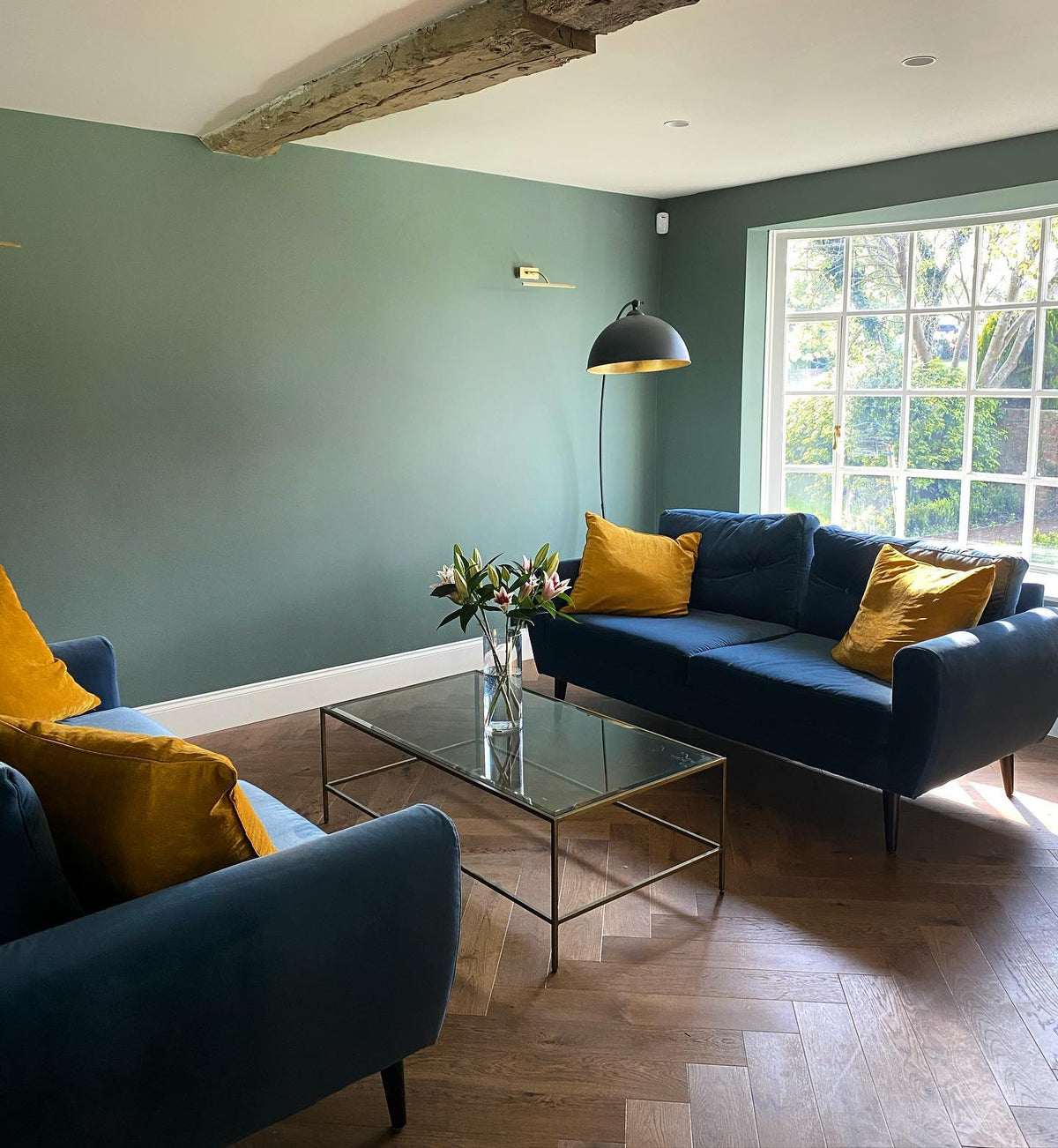 AR8456F Ashton &amp; Rose Borwick - Floating Herringbone (Brown Sugar)