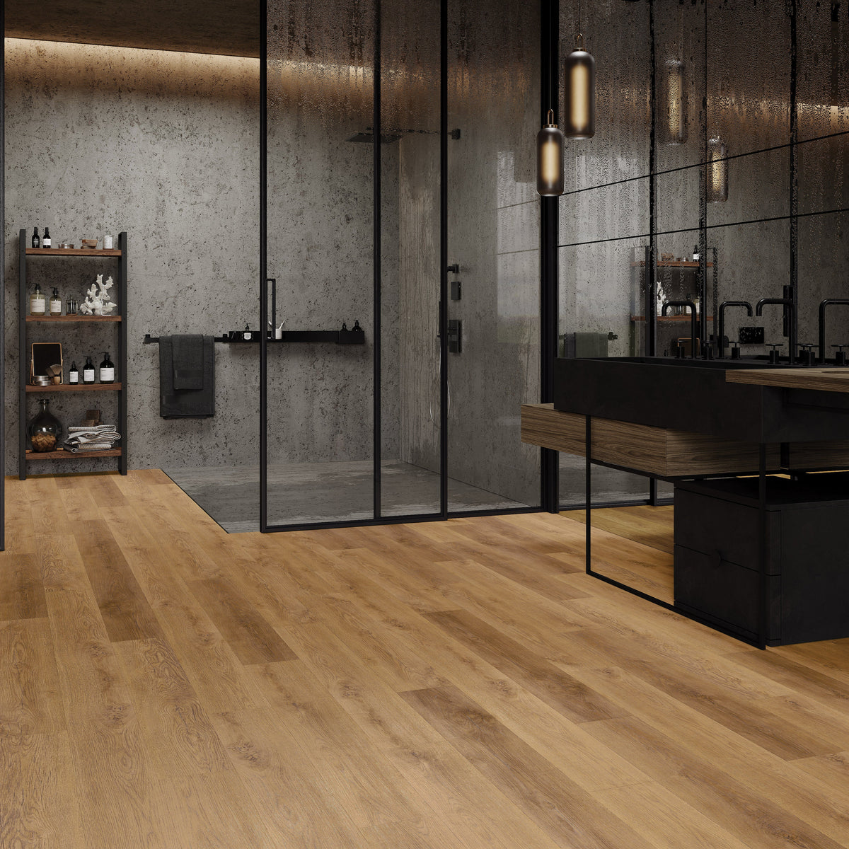 Next Step Nevada Heat Rigid Click LVT